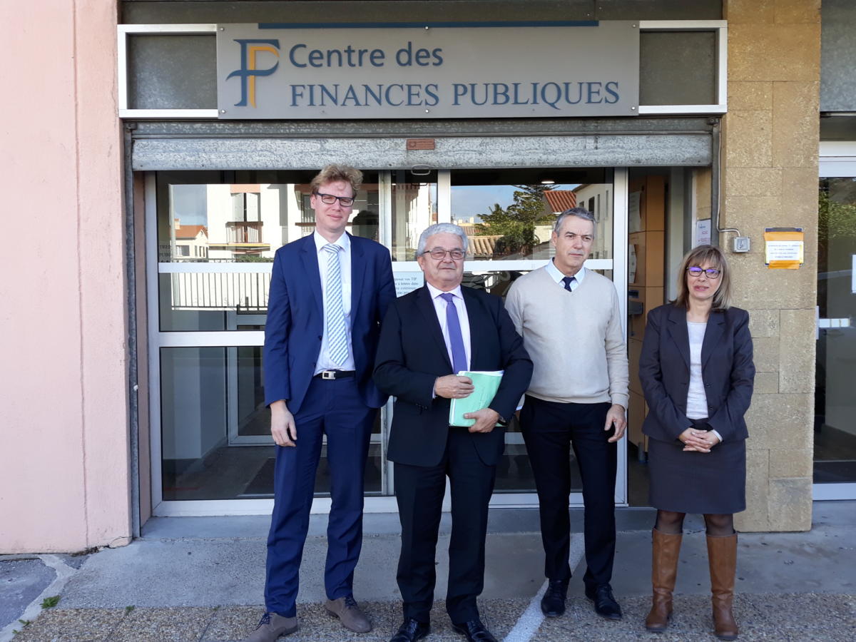 25-01-18 Gérald QUINTIN, le directeur départemental des finances publiques de l’Aude