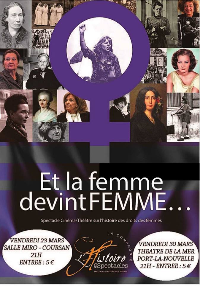 23-03-18 : Yannick SEGUIER, auteur & metteur en scène du spectacle « Et la femme devint femme ».