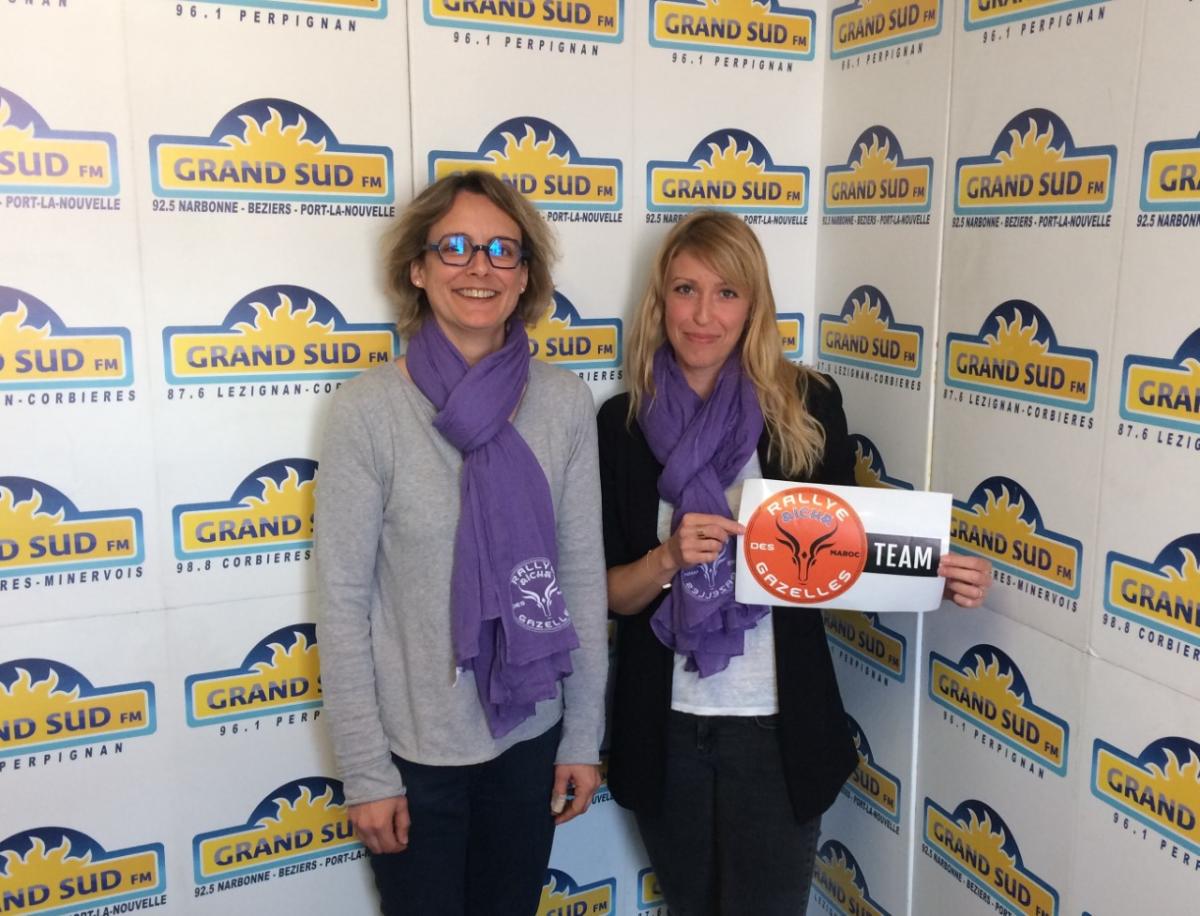 09-05-19 Sandrine & Prisca de la Team Wind Gazelles recherchent des fonds pour participer au Rallye des gazelles en 2020.