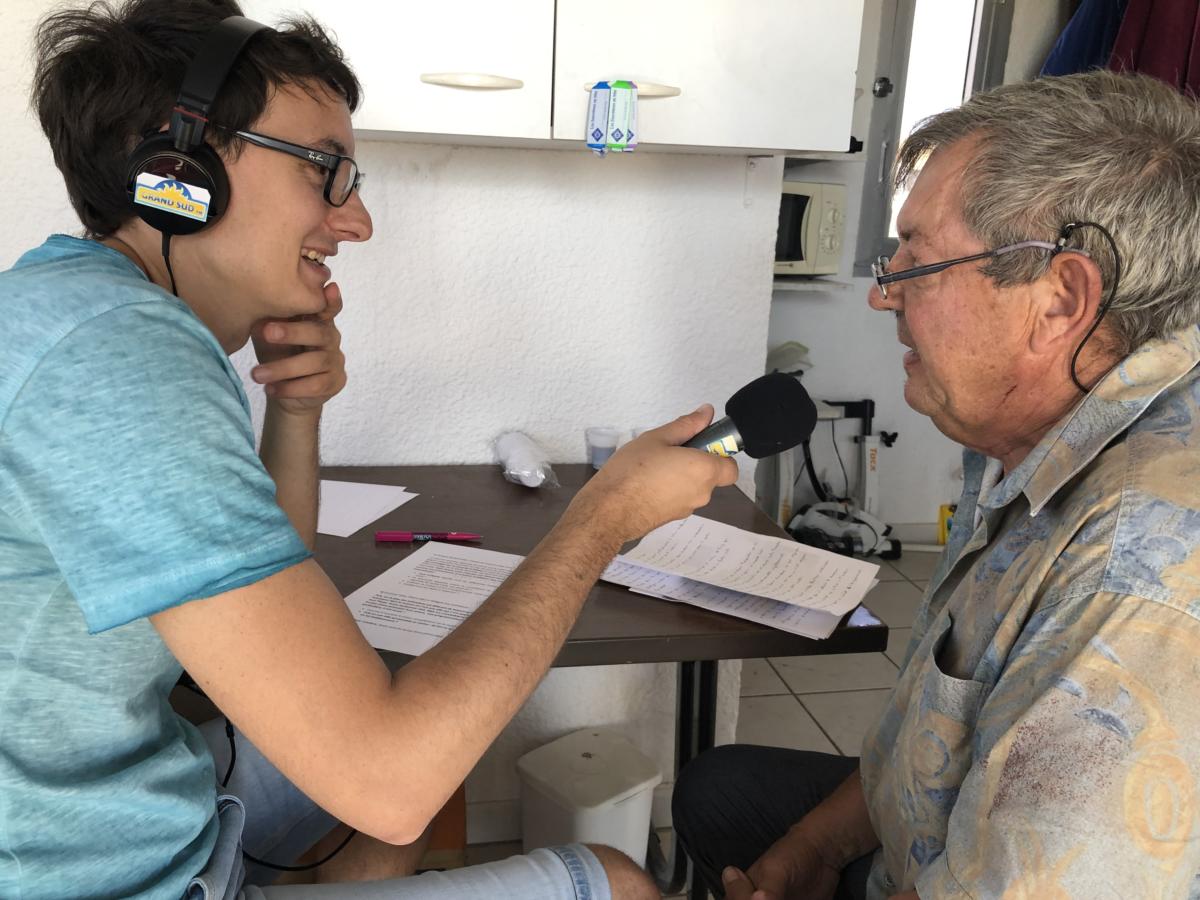 21-08-19 Philippe BONHOURE, conseiller municipal à Port-la-Nouvelle, sur de l’île Sainte-Lucie