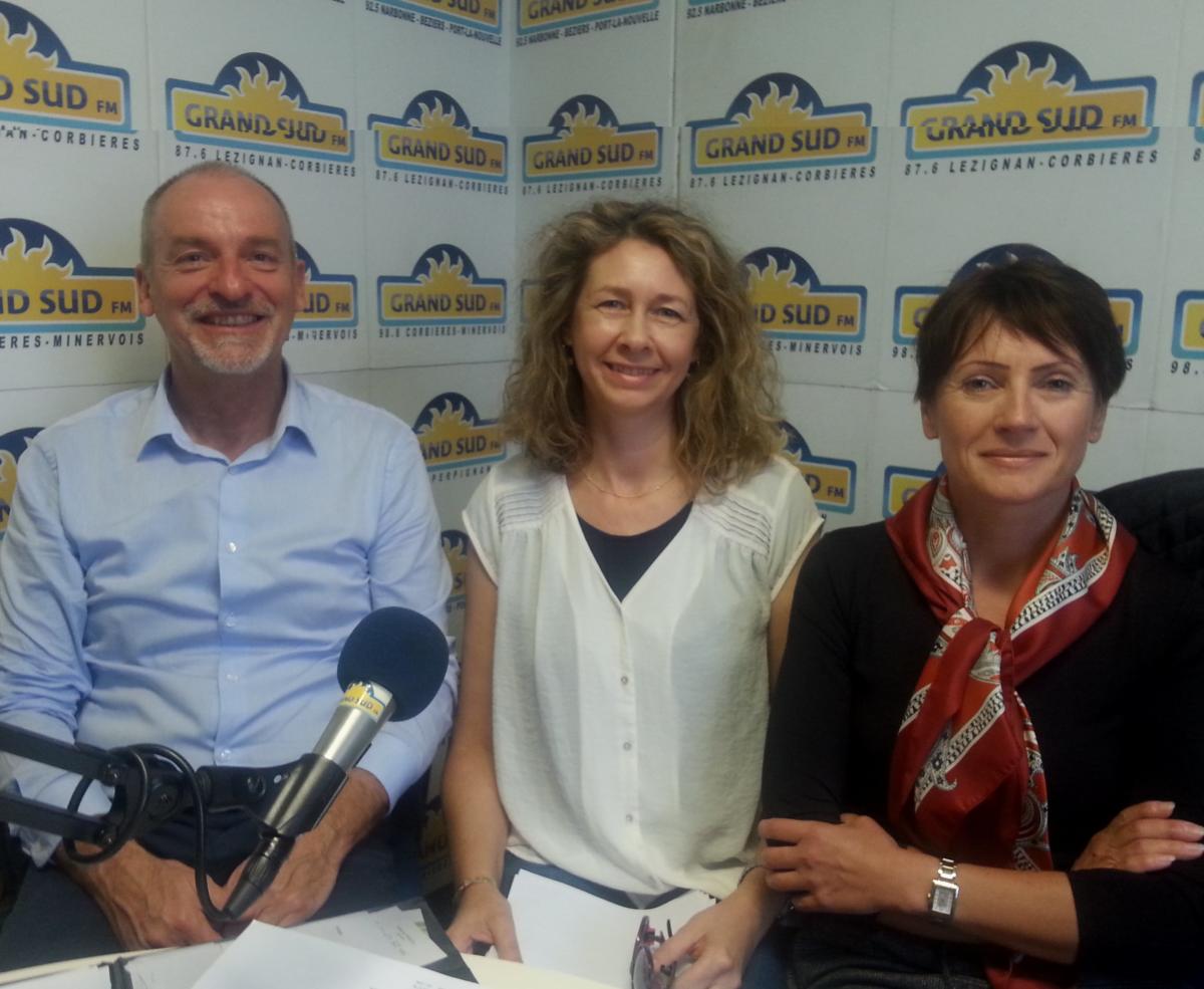 17-10-19 Didier MARCON, Yvonne BARBIER & Tatiana KOULIKOVA, « Ensemble pour un nouvel élan » à Lézignan-Corbières