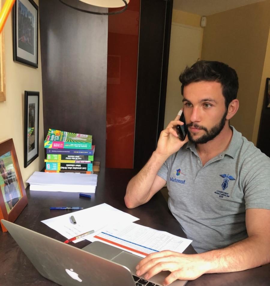 07-05-20 : Quentin ESTRADE, membre de l’association des Carabins Toulousains pour le Rugby