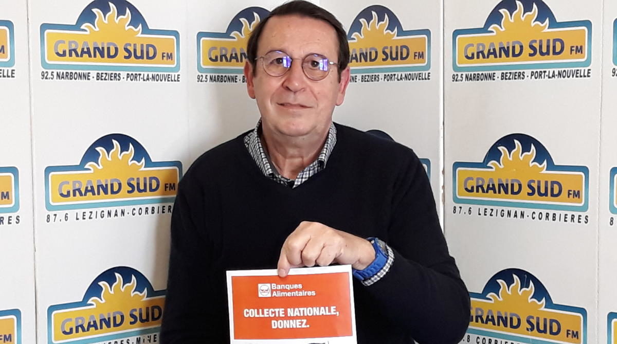 26-11-20 : Bernard BONNES, président de la banque alimentaire de l’Aude