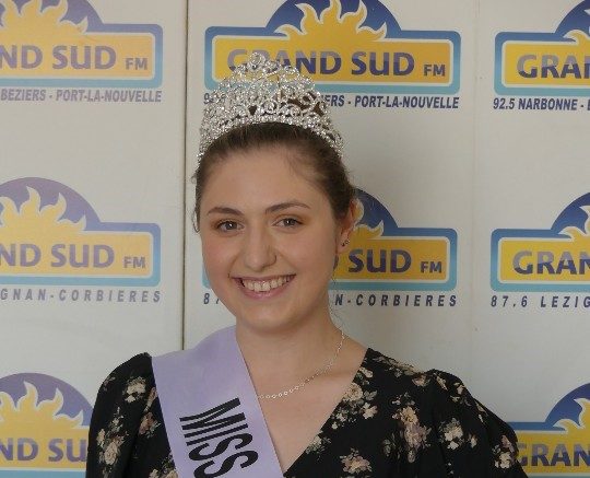 14-07-21 : Mélanie GERAY a été élue Miss Jeunesse Occitanie